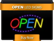 Open LED Signs