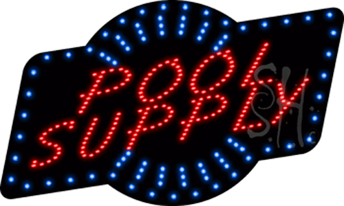 Pool and Supply Animated LED Sign