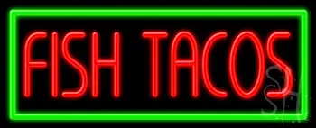 Fish Tacos Neon Sign