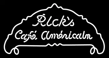 Ricks Cafe Americain LED Neon Sign