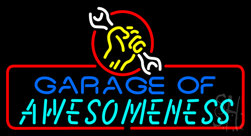 Garage Of Awesomeness LED Neon Sign