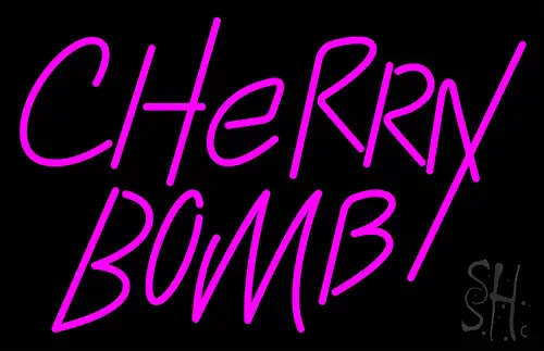 Cherry Bomb LED Neon Sign
