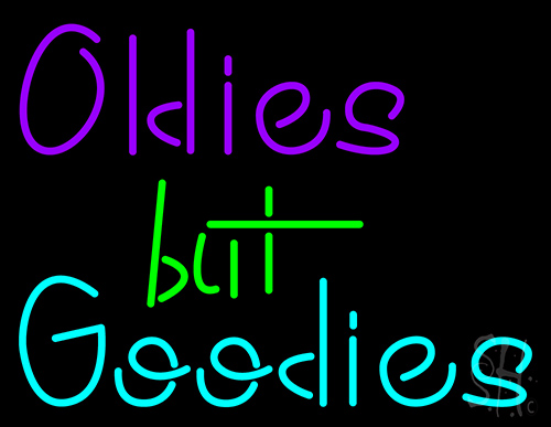 Oldies But Goodies LED Neon Sign