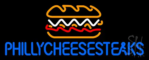 Philly Cheese Steaks LED Neon Sign