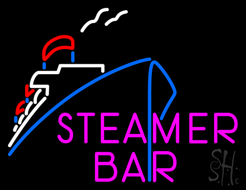 Steamer Bar Boat LED Neon Sign