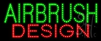 Airbrush Design Animated LED Sign