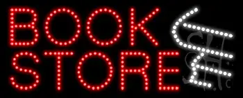 Book Store Logo Animated LED Sign