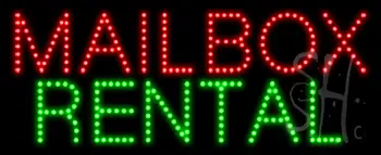 mailbox Rental Animated LED Sign