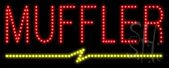 Muffler Animated LED Sign