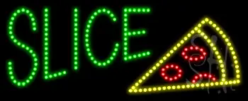 Slice Logo Animated LED Sign
