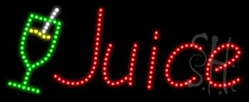 Juice Logo Animated LED Sign