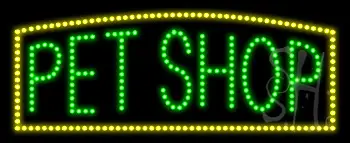 Pet Shop Animated LED Sign