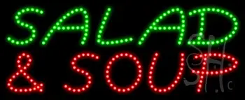 Salad and Soup Animated LED Sign
