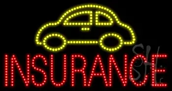 (Car) Insurance Animated LED Sign