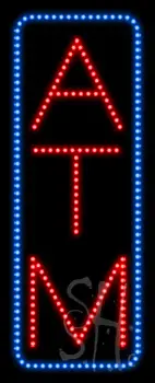 ATM (vertical) Animated LED Sign