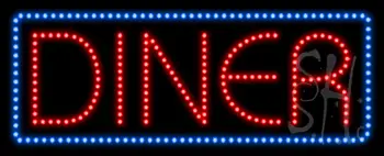 Diner Animated LED Sign