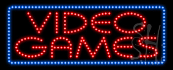 Video Games Animated LED Sign