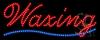 Waxing Animated LED Sign