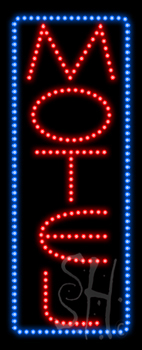 Motel Animated LED Sign