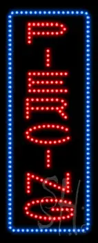 Piercing Animated LED Sign