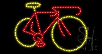 Bicycle Animated LED Sign