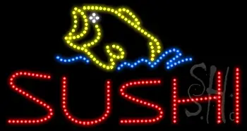 Sushi Animated LED Sign