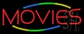 Movies Animated LED Sign