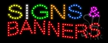 Signs and Banners Animated LED Sign
