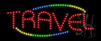 Travel Animated LED Sign
