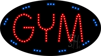 GYM Animated LED Sign