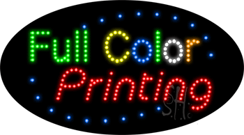 Full Color Printing Animated LED Sign