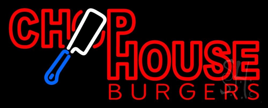 Chophouse Burgers LED Neon Sign