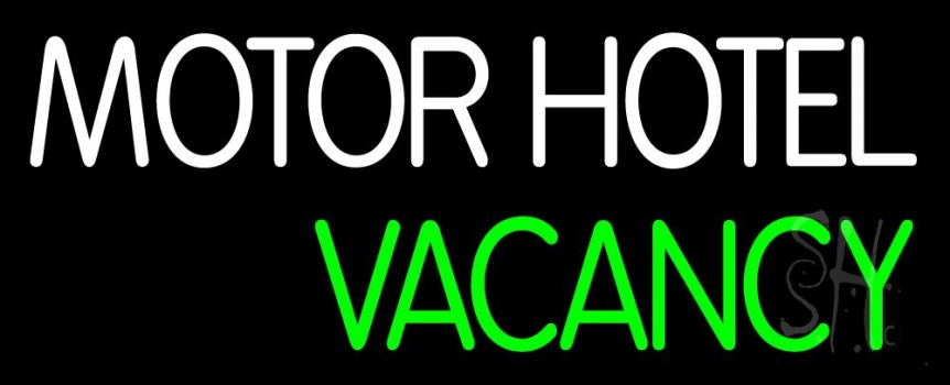 Hotel Vacancy LED Neon Sign