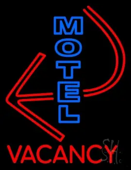 Motel Vacancy With Arrow LED Neon Sign