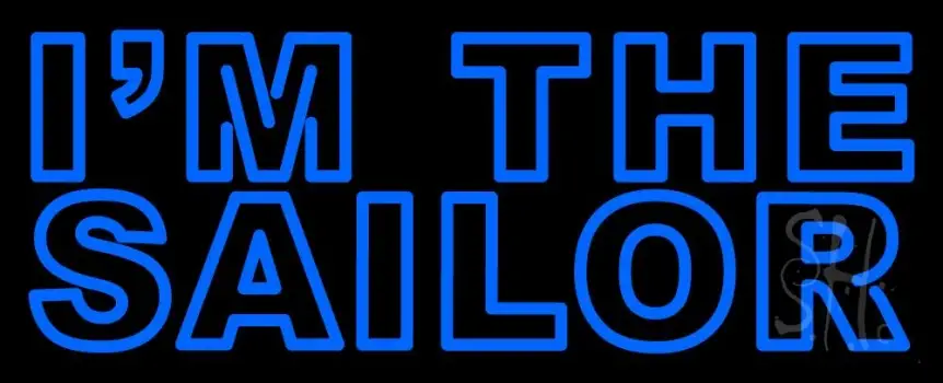 I Am The Sailor LED Neon Sign