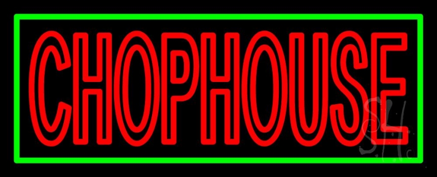 Red Chophouse LED Neon Sign