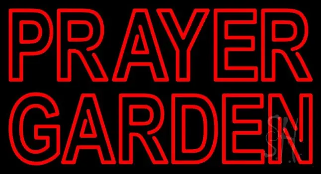 Prayer Garden LED Neon Sign