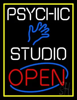 Psychic Studio Open LED Neon Sign