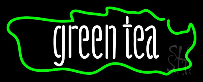 Green Tea Horizontal LED Neon Sign