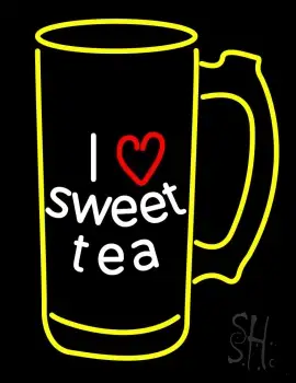 I Love Sweet Tea LED Neon Sign