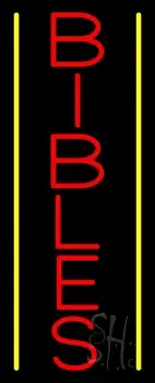 Vertical Bibles LED Neon Sign