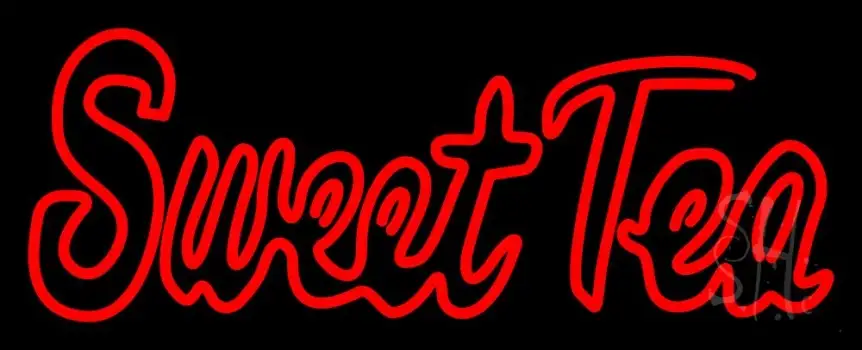 Red Sweet Tea LED Neon Sign