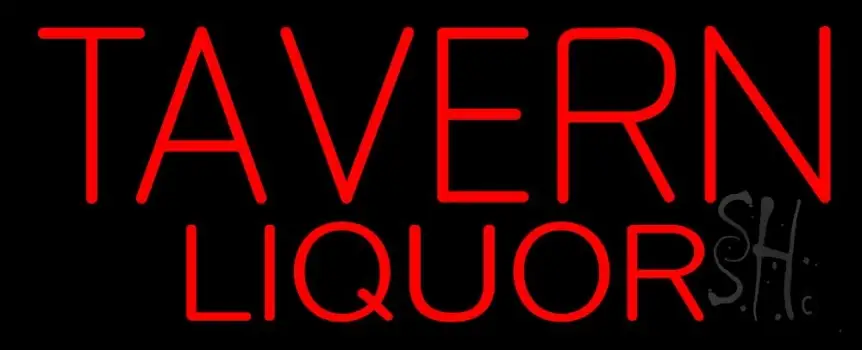 Tavern Liquor LED Neon Sign