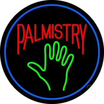 Red Palmistry LED Neon Sign
