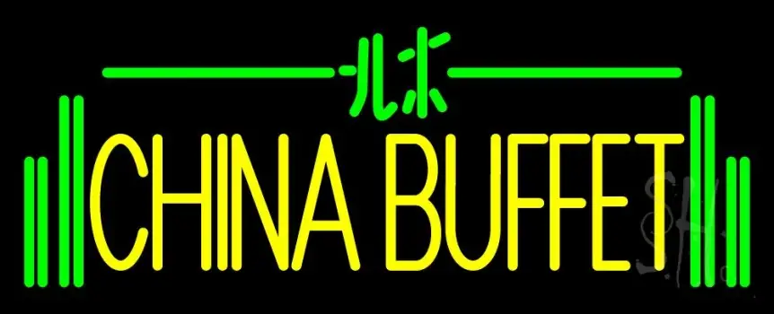 China Buffet LED Neon Sign