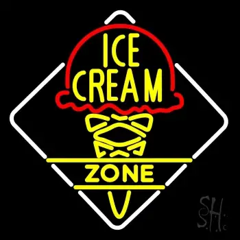 Ice Cream Zone LED Neon Sign