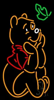 Pooh Bear LED Neon Sign