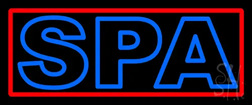 Blue Spa LED Neon Sign