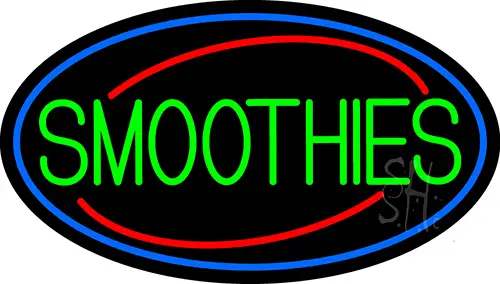 Green Smoothies LED Neon Sign