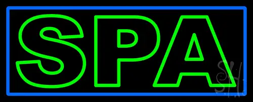 Green Spa LED Neon Sign